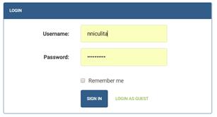 NS-Projects - Login Form